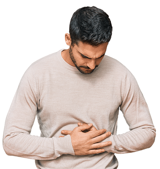 Chiropractic Huntsville AL Man with Stomach Pain