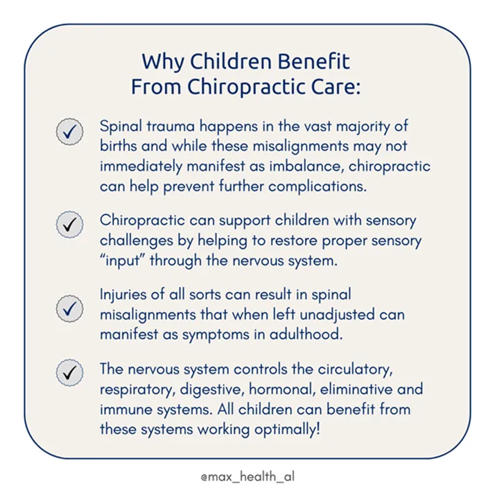 Chiropractic Huntsville AL Why Children Benefit From Chiropractic Care